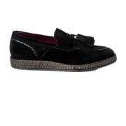 Fluwelen Loafers voor Heren Dolce & Gabbana , Black , Heren