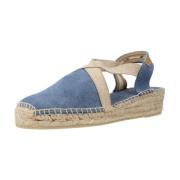 Gekruiste Band Espadrilles Toni Pons , Blue , Dames