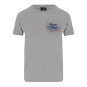 Grijze T-shirts en Polos Etro , Gray , Dames