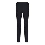 Slim Fit Leggings met splitten Raffaello Rossi , Black , Dames