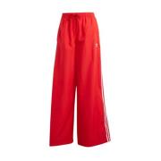 Casual Wijde Sweatpants Adidas , Red , Dames