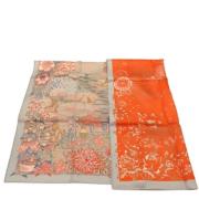 Pre-owned Silk scarves Hermès Vintage , Multicolor , Dames