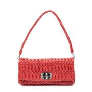 Pre-owned Leather handbags Miu Miu Pre-owned , Red , Dames