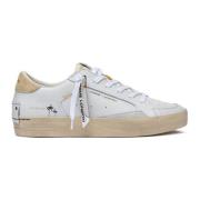 Witte Sneakers voor een stijlvolle look Crime London , White , Heren