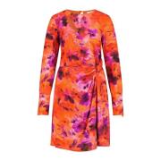 Bloemen wikkeljurk met uitsparingen Patrizia Pepe , Multicolor , Dames