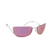 Pre-owned Metal sunglasses Chanel Vintage , Pink , Dames