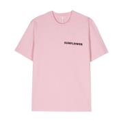 Logo T-shirt Sunflower , Pink , Heren