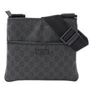 Pre-owned Canvas shoulder-bags Gucci Vintage , Black , Dames