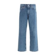 Minimalistische Tapered Jeans voor Mannen Our Legacy , Blue , Heren