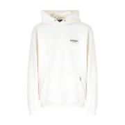 Hoodie met voor- en achterprint Represent , White , Heren