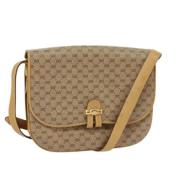 Pre-owned Canvas gucci-bags Gucci Vintage , Beige , Dames