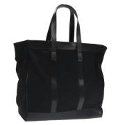 Pre-owned Canvas totes Gucci Vintage , Black , Dames