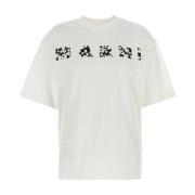 Klassiek Wit Katoenen T-Shirt Marni , White , Dames