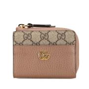 Pre-owned Canvas wallets Gucci Vintage , Beige , Dames