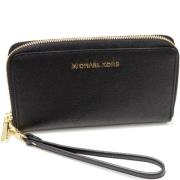 Pre-owned Leather wallets Michael Kors Pre-owned , Black , Dames