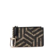 Pre-owned Canvas wallets Gucci Vintage , Black , Dames