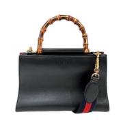 Pre-owned Leather gucci-bags Gucci Vintage , Black , Dames