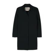 Zwarte Klassieke Jas voor Mannen Herno , Black , Dames