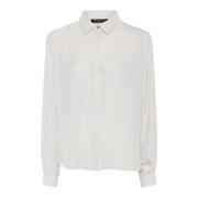 Elegante Camillabbviana Shirt met Lange Mouwen Bruuns Bazaar , White ,...