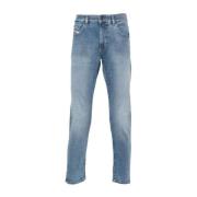 Slim Denim Jeans voor Mannen Diesel , Blue , Heren