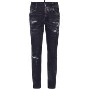 Zwarte Jeans voor Mannen Dsquared2 , Black , Heren