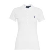 Witte T-shirts & Polo's voor vrouwen Polo Ralph Lauren , White , Dames