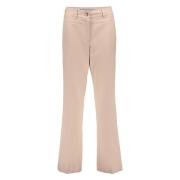 Wijde Broeken, Casual Fit Geisha , Beige , Dames