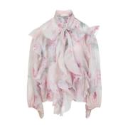 Bloemenstrik Blouse Zimmermann , Multicolor , Dames