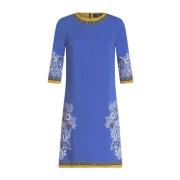 Elegante X0883 Jurk voor Vrouwen Etro , Blue , Dames