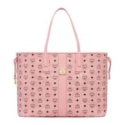 Liz Shopper in Visetos MCM , Pink , Dames