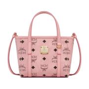 Toni Shopper met ritssluiting bovenaan in Visetos MCM , Pink , Dames