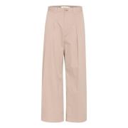 Wijde Klei Broek InWear , Pink , Dames