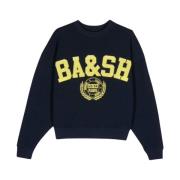 Cropped Sweatshirt Benjamin Style Ba&Sh , Blue , Dames