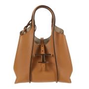 Mini Shopping Tas Hanger Tod's , Brown , Dames