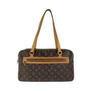 Pre-owned Canvas louis-vuitton-bags Louis Vuitton Vintage , Brown , Da...