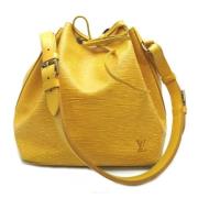 Pre-owned Leather louis-vuitton-bags Louis Vuitton Vintage , Yellow , ...