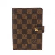 Pre-owned Canvas wallets Louis Vuitton Vintage , Brown , Dames