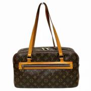 Pre-owned Fabric handbags Louis Vuitton Vintage , Brown , Dames