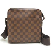 Pre-owned Canvas shoulder-bags Louis Vuitton Vintage , Brown , Dames