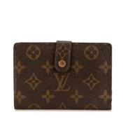 Pre-owned Canvas wallets Louis Vuitton Vintage , Brown , Dames