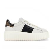 Witte Sneakers met H-Stripes Hogan , White , Dames