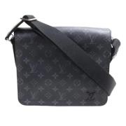 Pre-owned Canvas louis-vuitton-bags Louis Vuitton Vintage , Black , He...