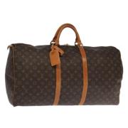 Pre-owned Canvas louis-vuitton-bags Louis Vuitton Vintage , Brown , Da...