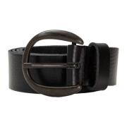 Zwart Riem met Gesp Trezz , Black , Dames