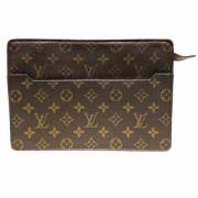 Pre-owned Fabric louis-vuitton-bags Louis Vuitton Vintage , Brown , Da...