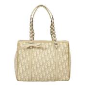 Pre-owned Canvas dior-bags Dior Vintage , Beige , Dames