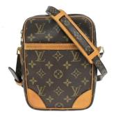 Pre-owned Canvas shoulder-bags Louis Vuitton Vintage , Brown , Dames