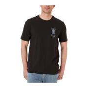 Heren Polo & T-shirt met linkerborst artwork Scotch & Soda , Black , H...