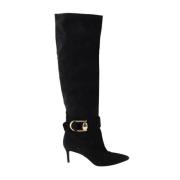 Pre-owned Leather boots Gianvito Rossi Pre-owned , Black , Dames