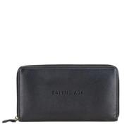 Pre-owned Leather wallets Balenciaga Vintage , Black , Dames